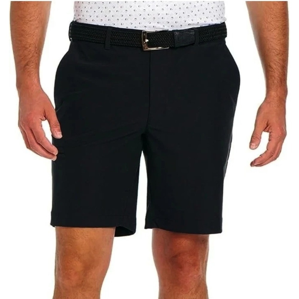 Greg Norman Men's Stretch Short, black size 30 - NWT Golf 8.5" Inseam